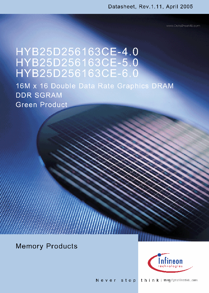 HYB25D256163CE-40_469791.PDF Datasheet