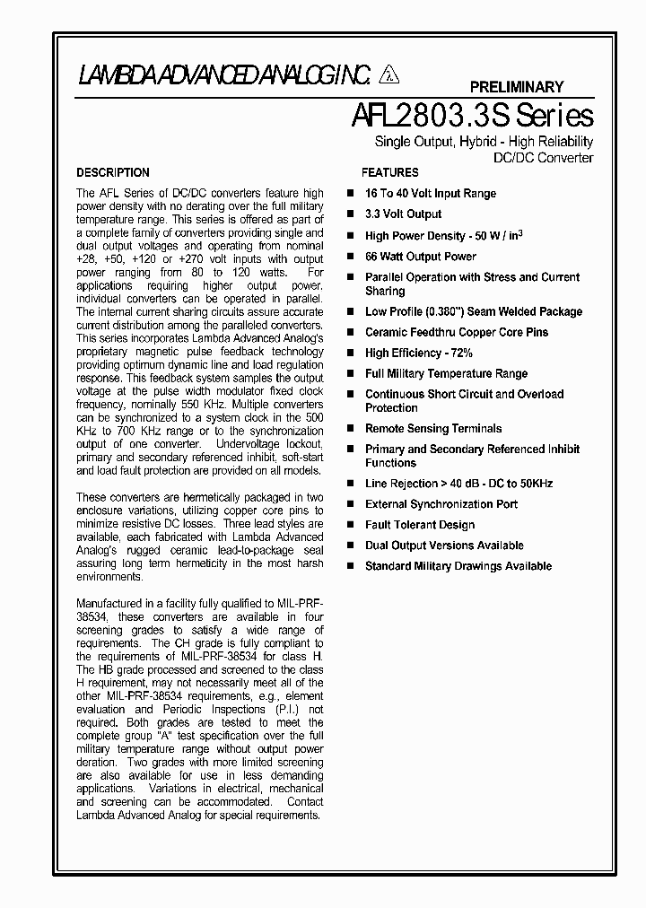 AFL28033SXCH_507091.PDF Datasheet