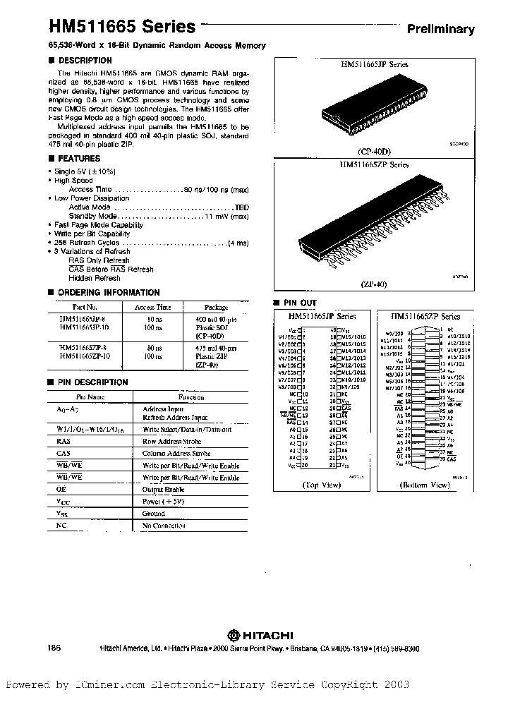 HM511665LJ-10_507268.PDF Datasheet