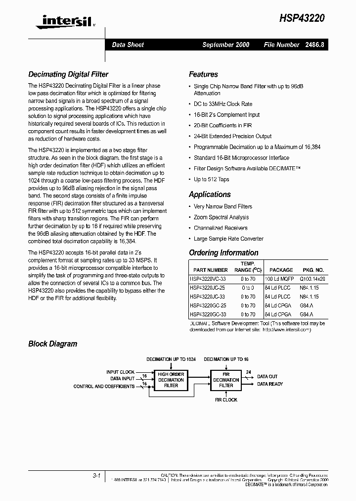 HSP43220_557012.PDF Datasheet
