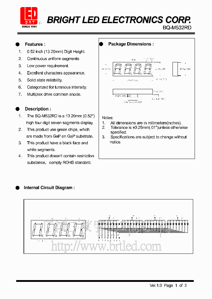 BQ-M532RD_895864.PDF Datasheet