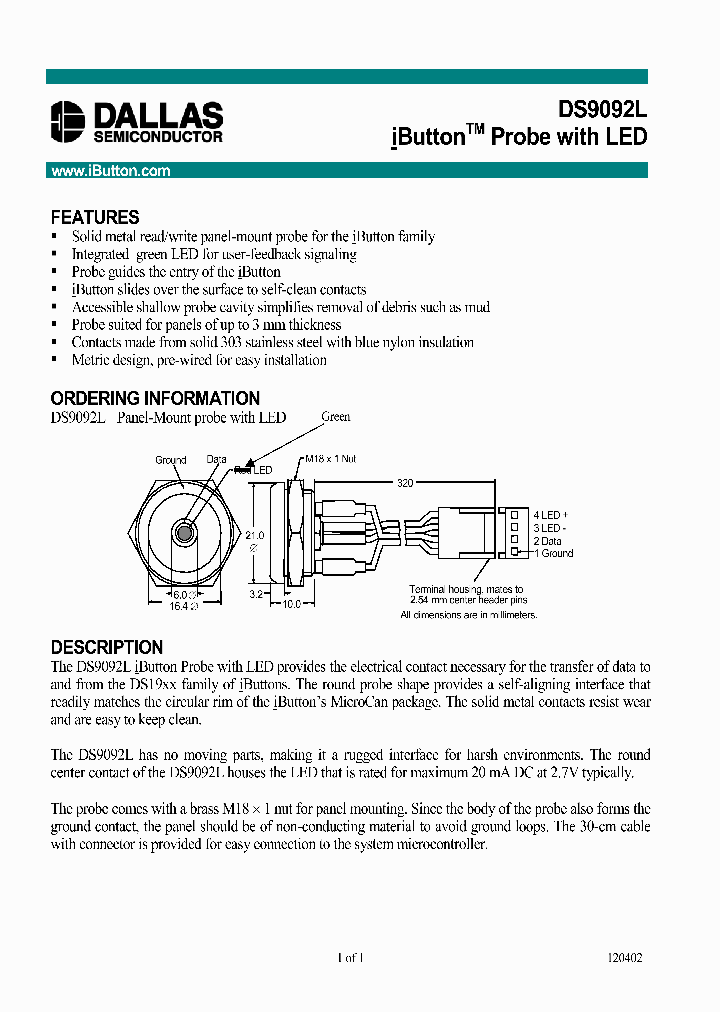 DS9092L_557850.PDF Datasheet