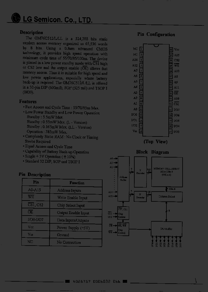 GM76C512LL-10_509501.PDF Datasheet