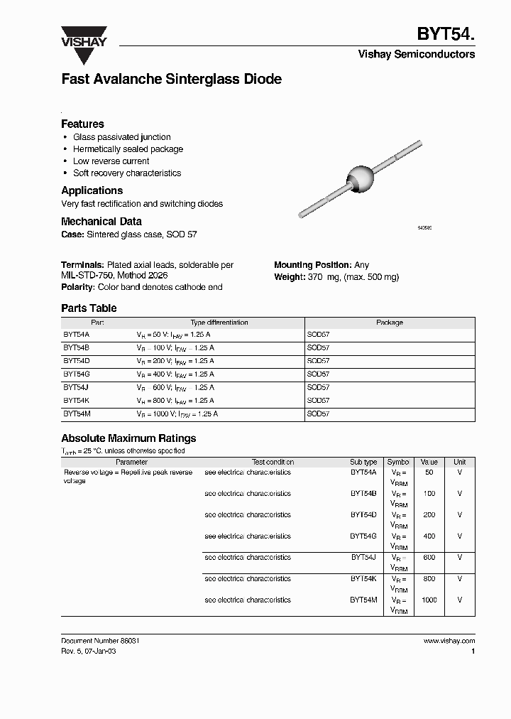 BYT54_559818.PDF Datasheet