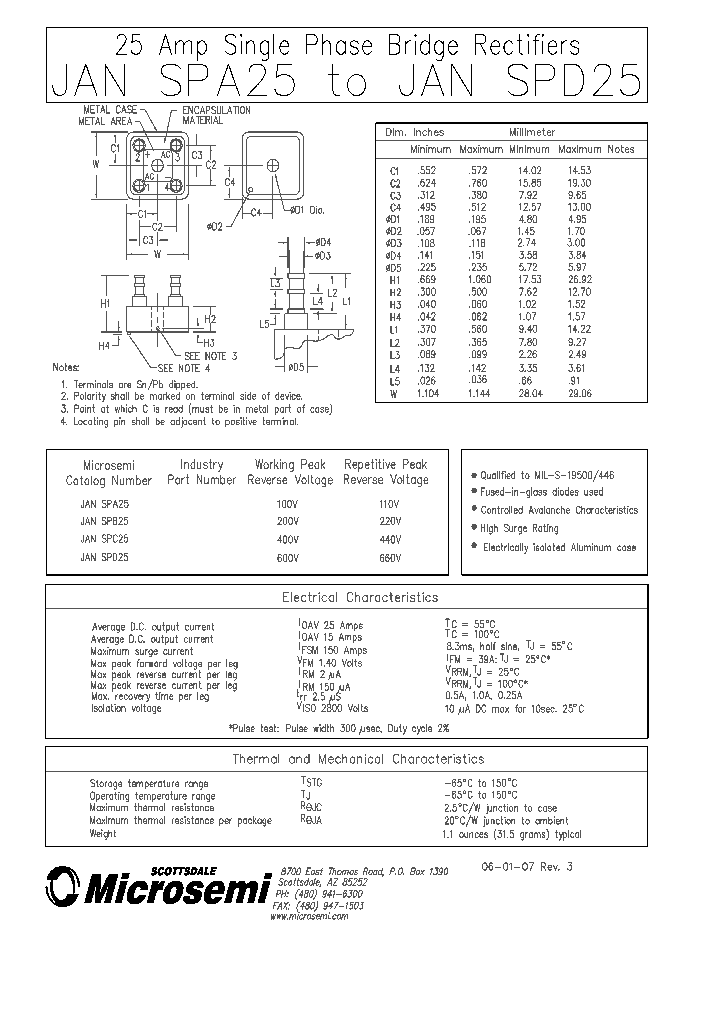 JANSPC25_899264.PDF Datasheet