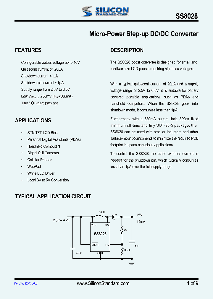 SS8028_899162.PDF Datasheet