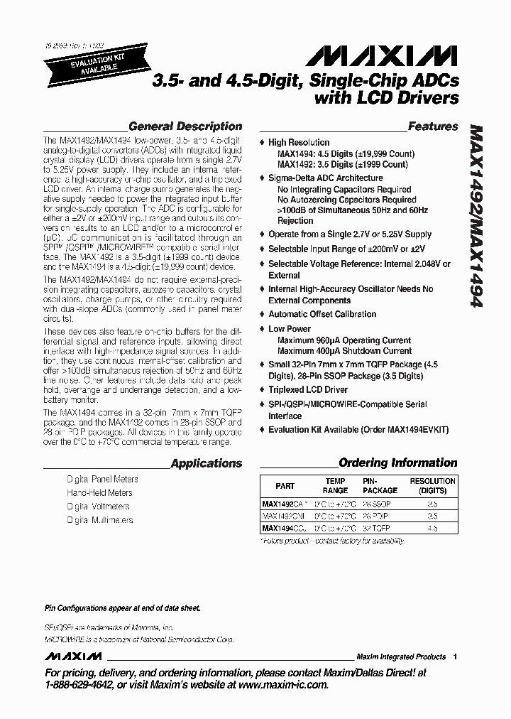 MAX1492_567221.PDF Datasheet