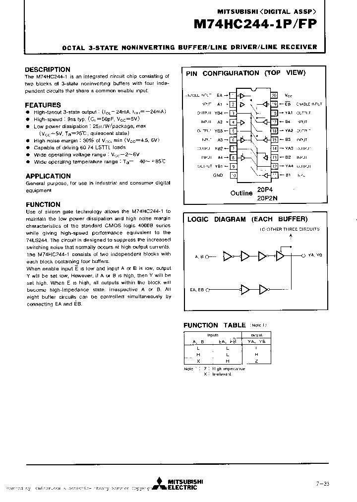 M74HC244-1DWP_512274.PDF Datasheet