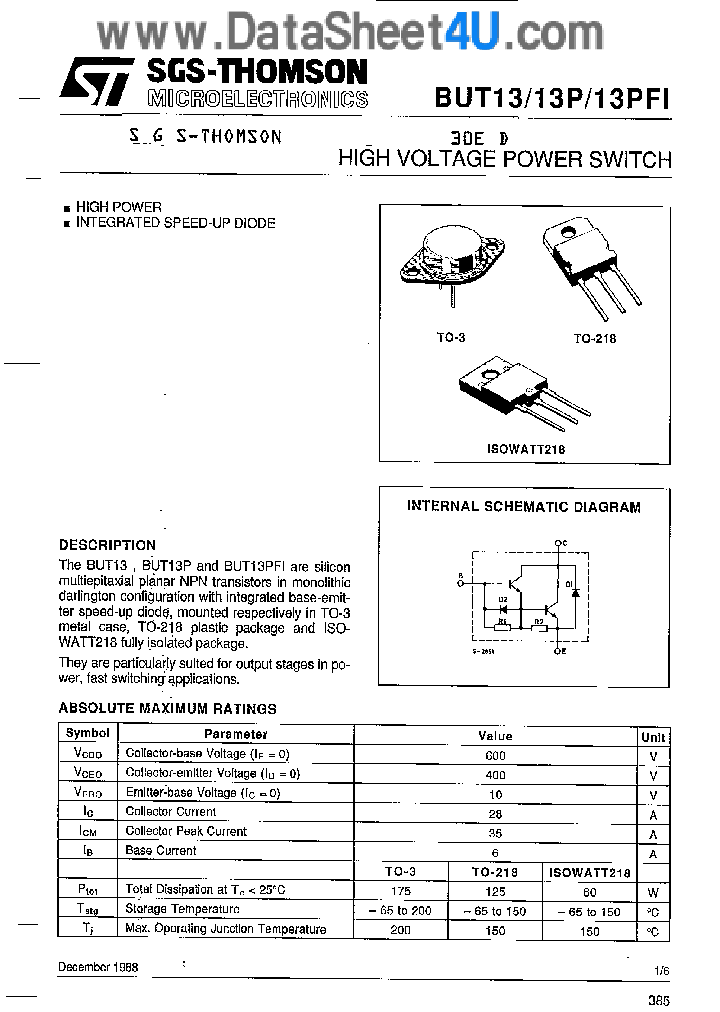 BUT13_483070.PDF Datasheet