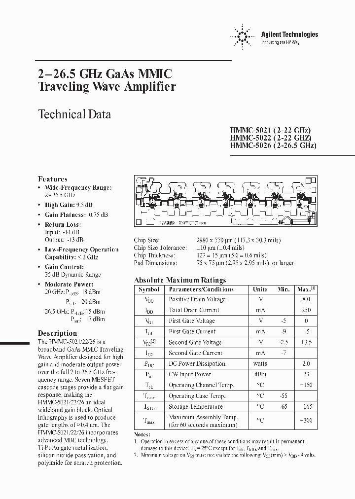 HMMC-5021_529178.PDF Datasheet