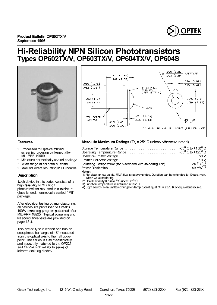 OP602V_529775.PDF Datasheet