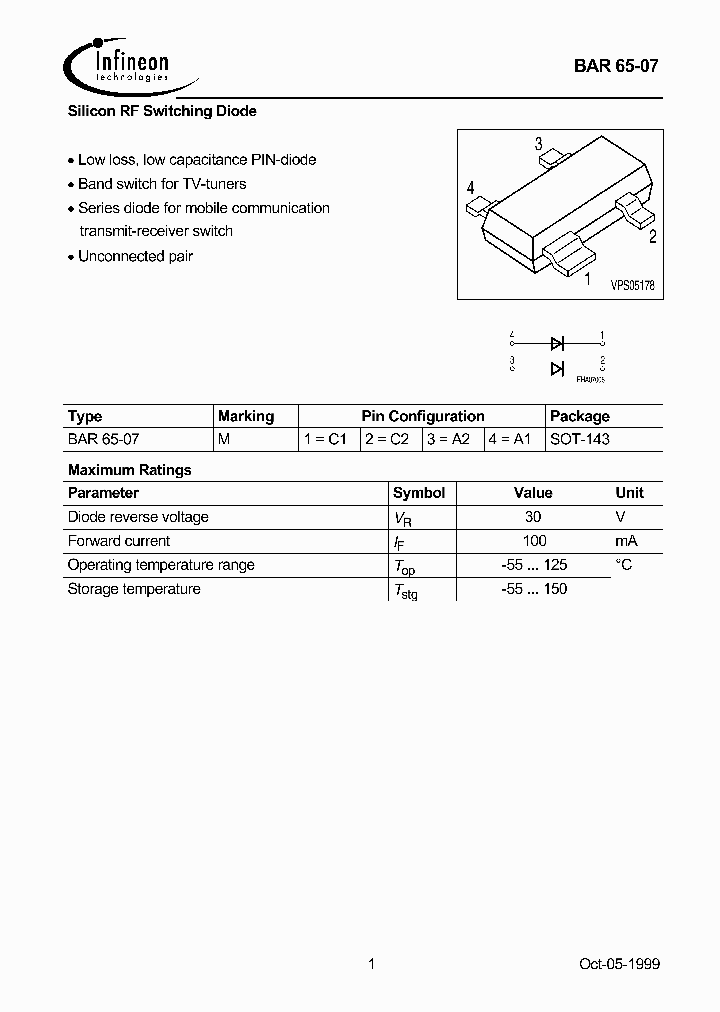 BAR65-07_531485.PDF Datasheet