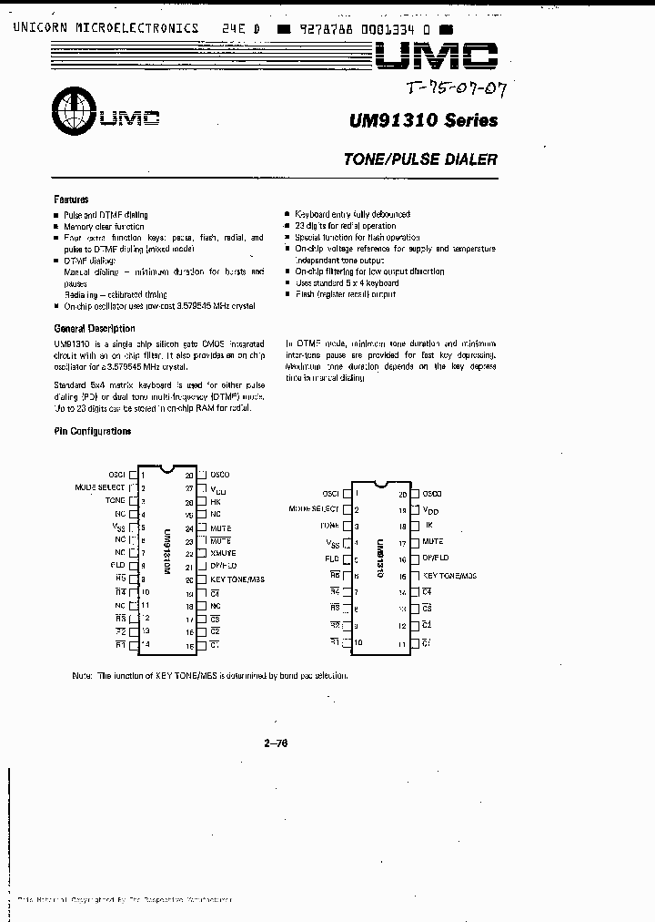 UM91310-SERIES_630123.PDF Datasheet