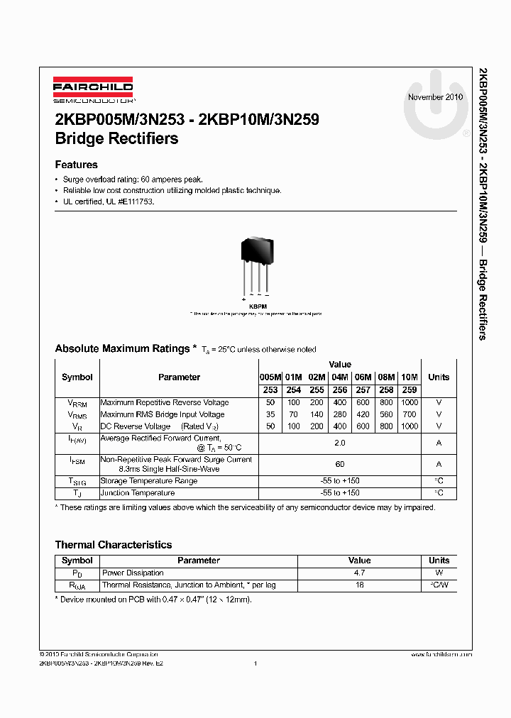 2KBP005M10_920358.PDF Datasheet