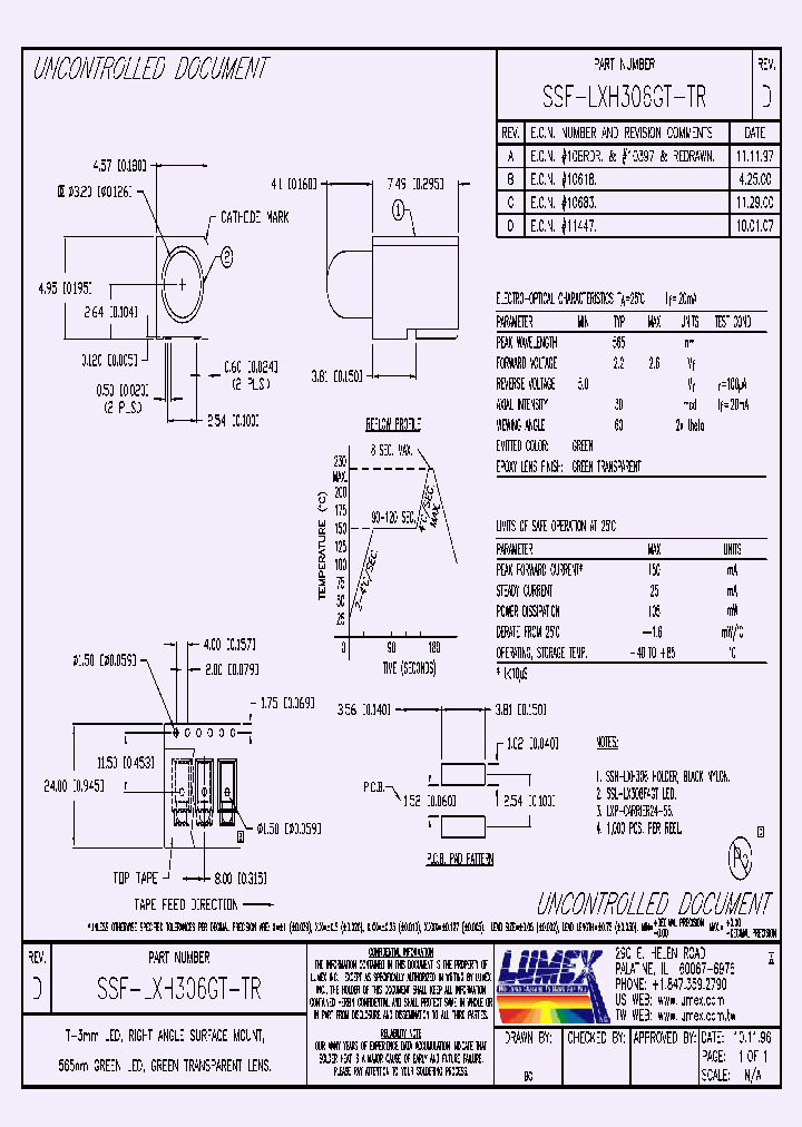 SSF-LXH306GT-TR_543458.PDF Datasheet