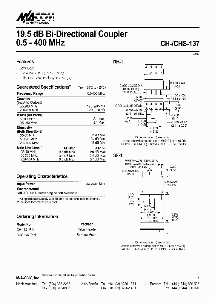 CH-137_543922.PDF Datasheet