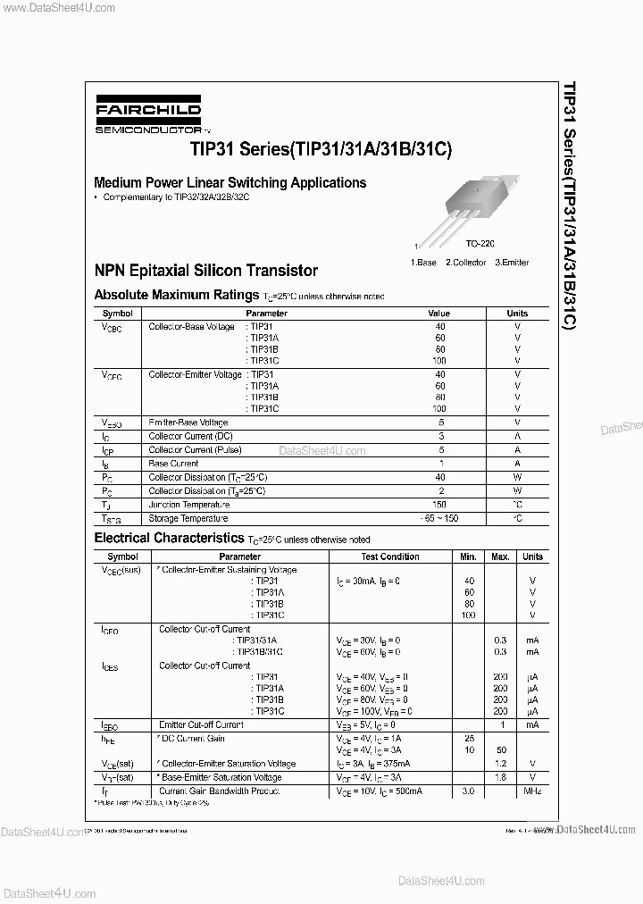 TIP31C_499186.PDF Datasheet