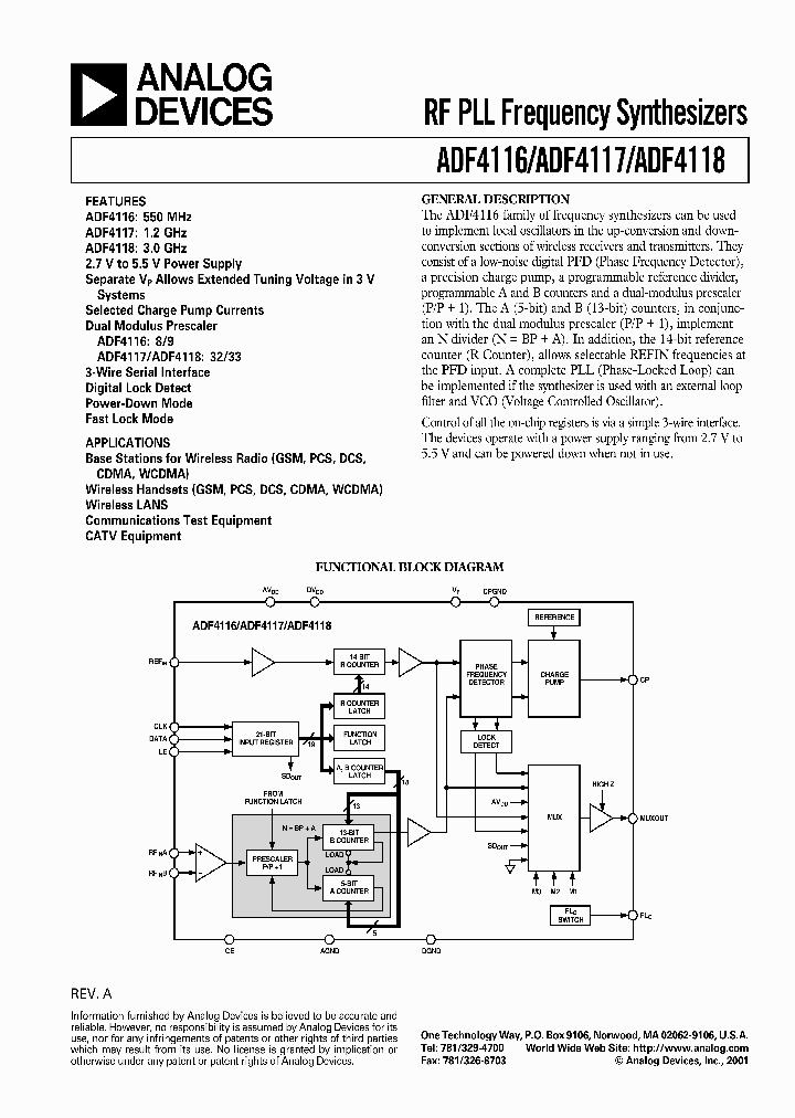 ADF4116_637475.PDF Datasheet