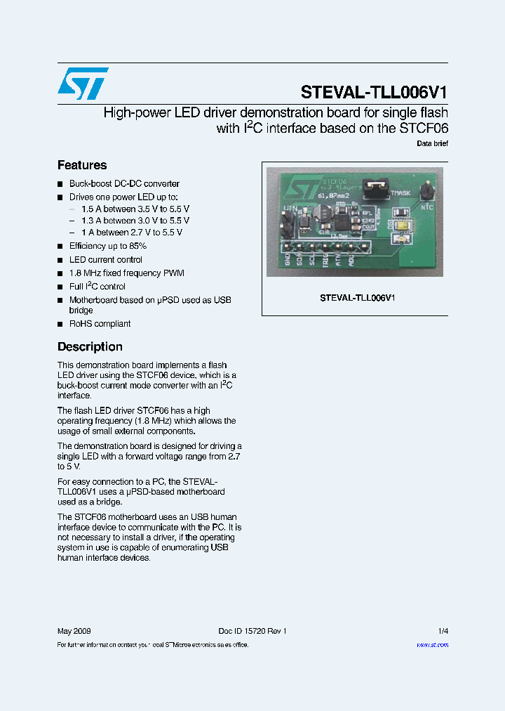 STEVAL-TLL006V1_549248.PDF Datasheet