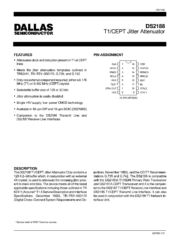 DS2188_552680.PDF Datasheet
