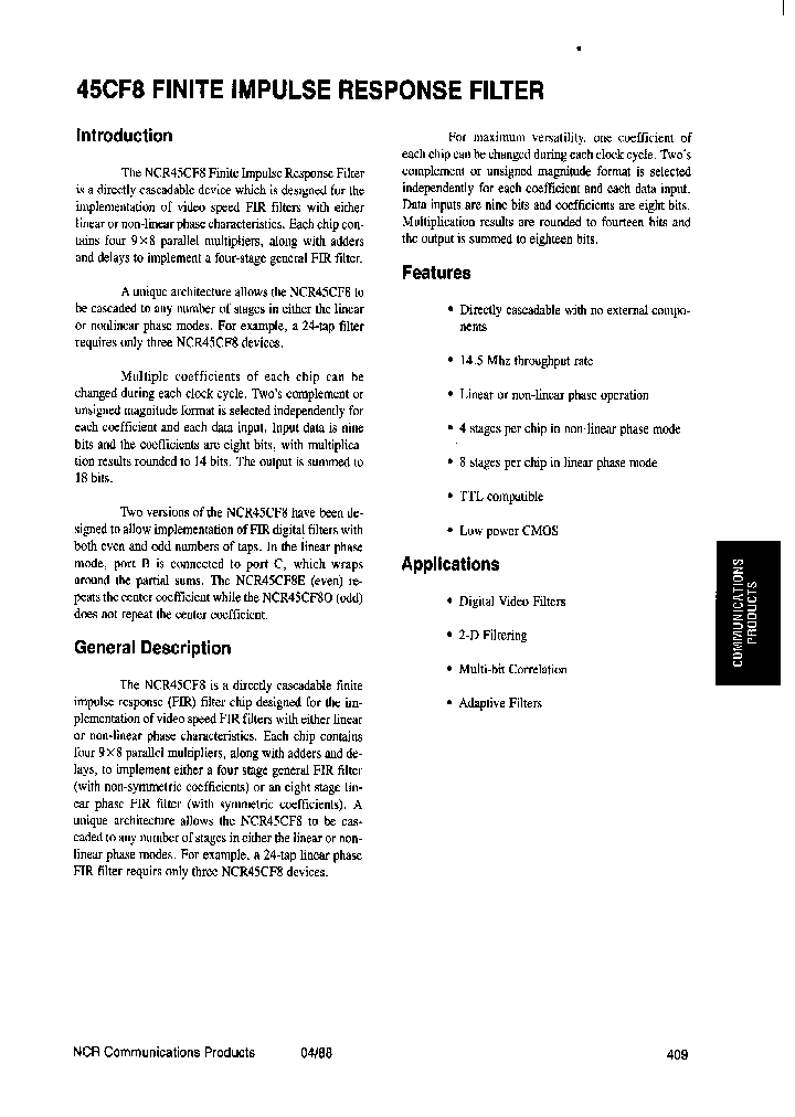 NCR45CF_648626.PDF Datasheet