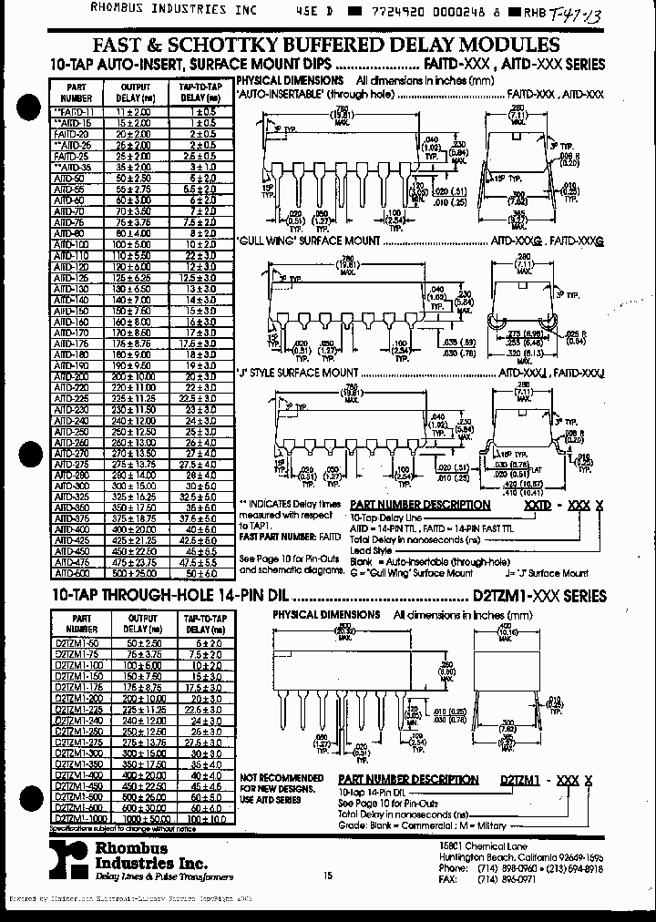FAITD260_559845.PDF Datasheet