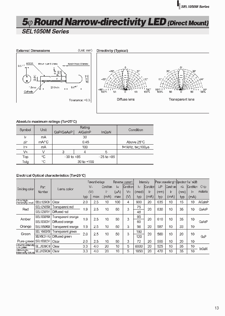 SEL1850AM_560532.PDF Datasheet