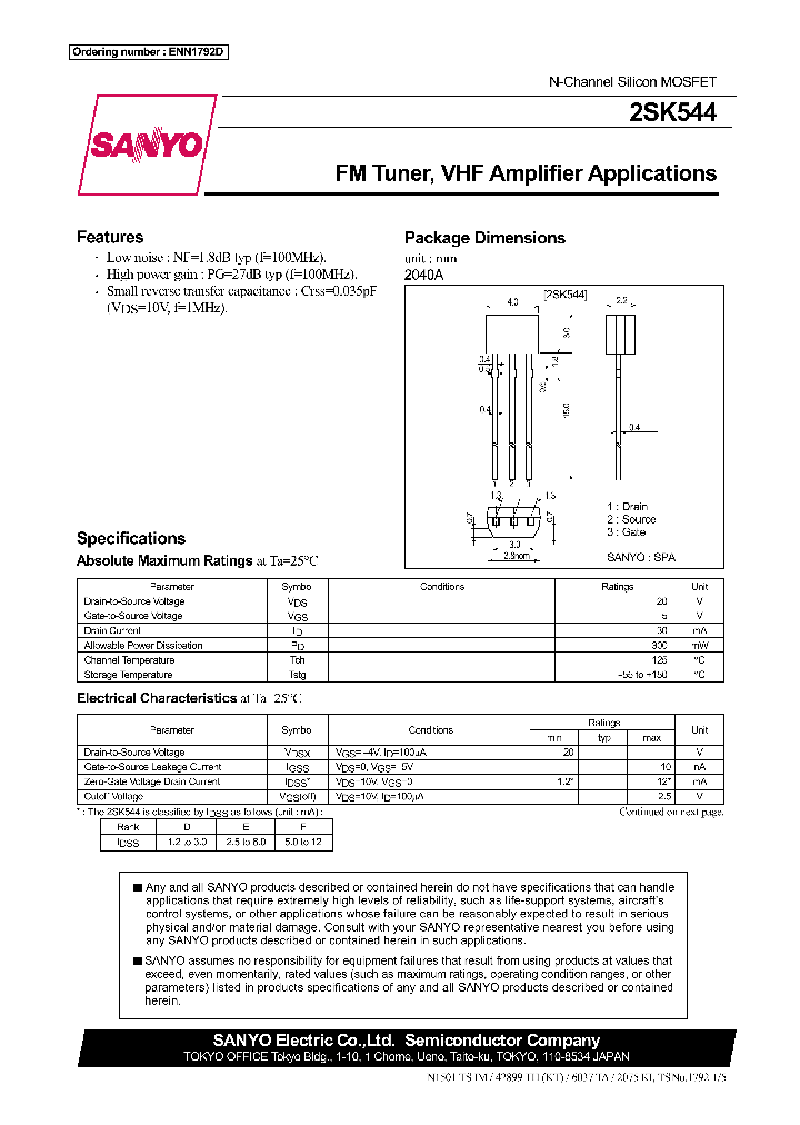 2SK544E_561016.PDF Datasheet