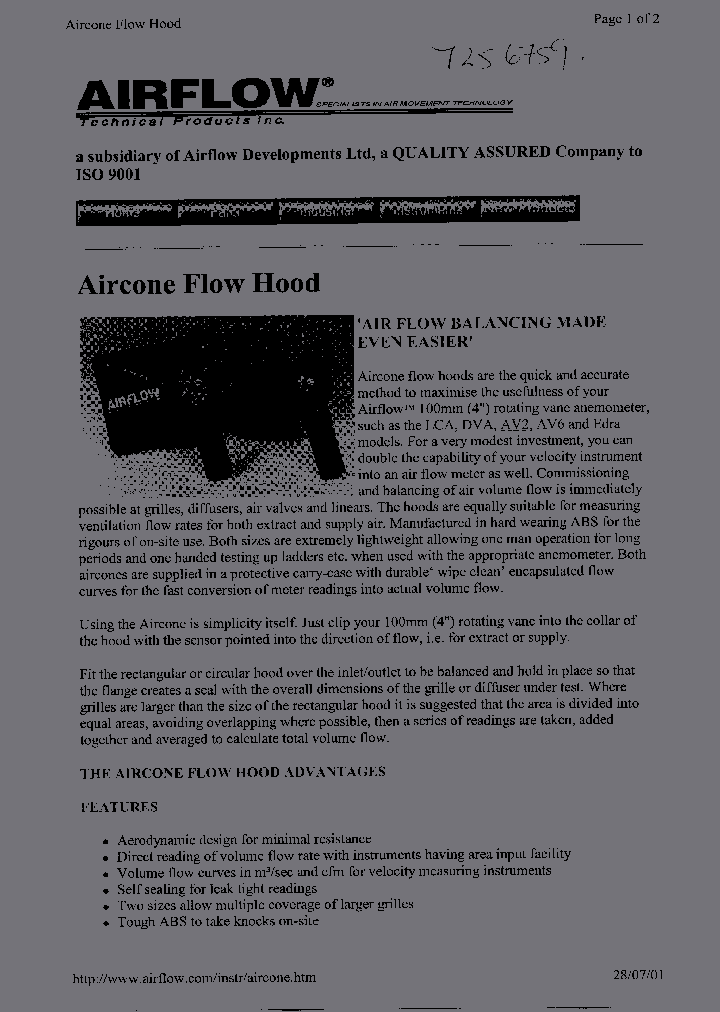 AIRCONE_561496.PDF Datasheet