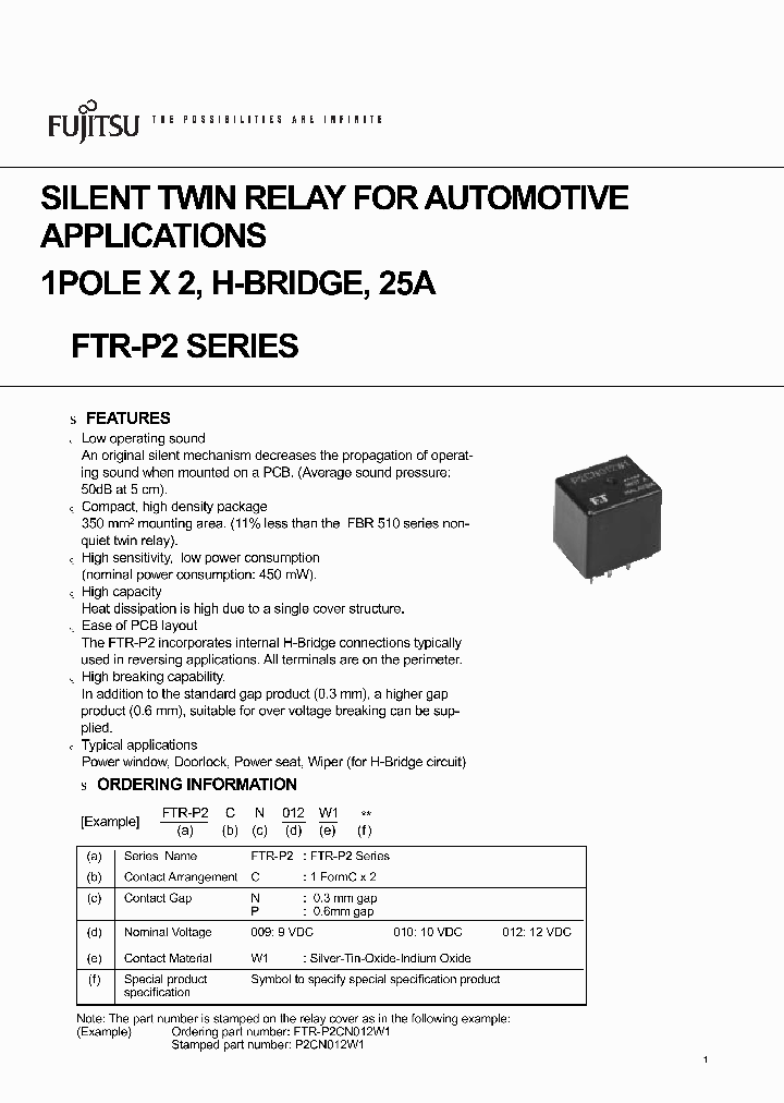 FTR-P2_563420.PDF Datasheet