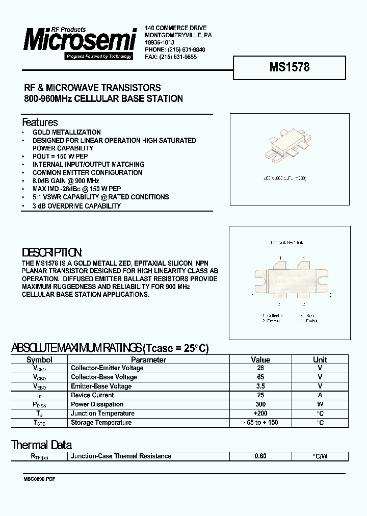 MS1578_662375.PDF Datasheet