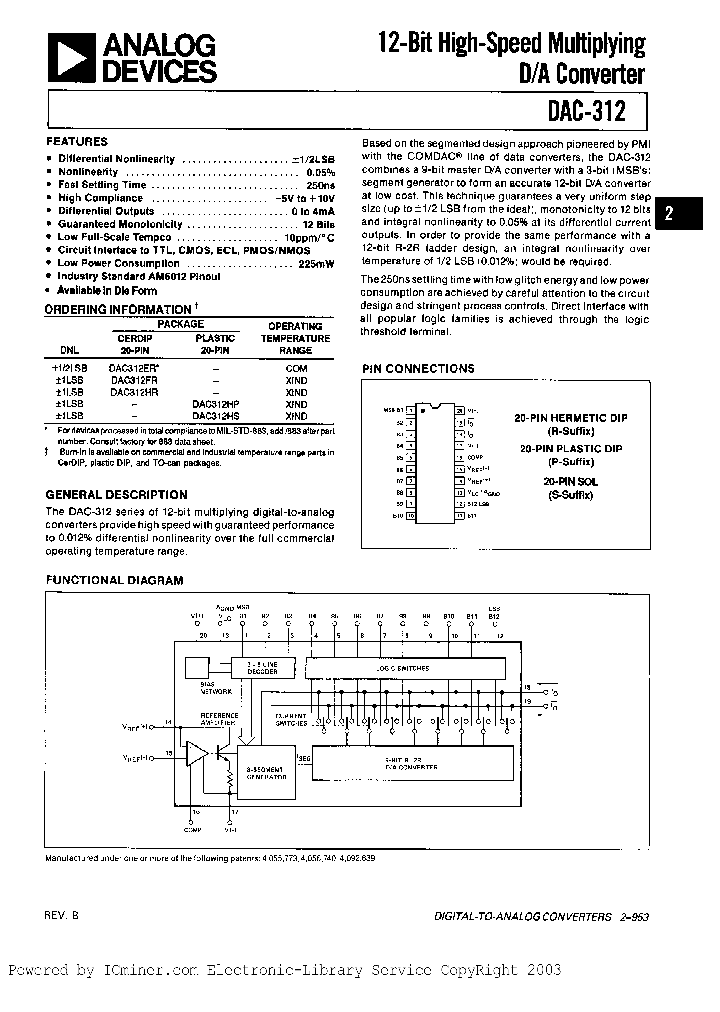 DAC312BR883C_566604.PDF Datasheet