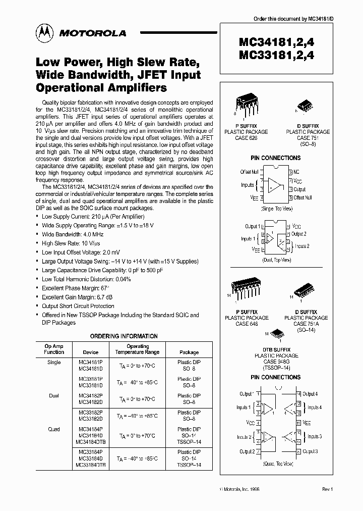 MC33181_531075.PDF Datasheet