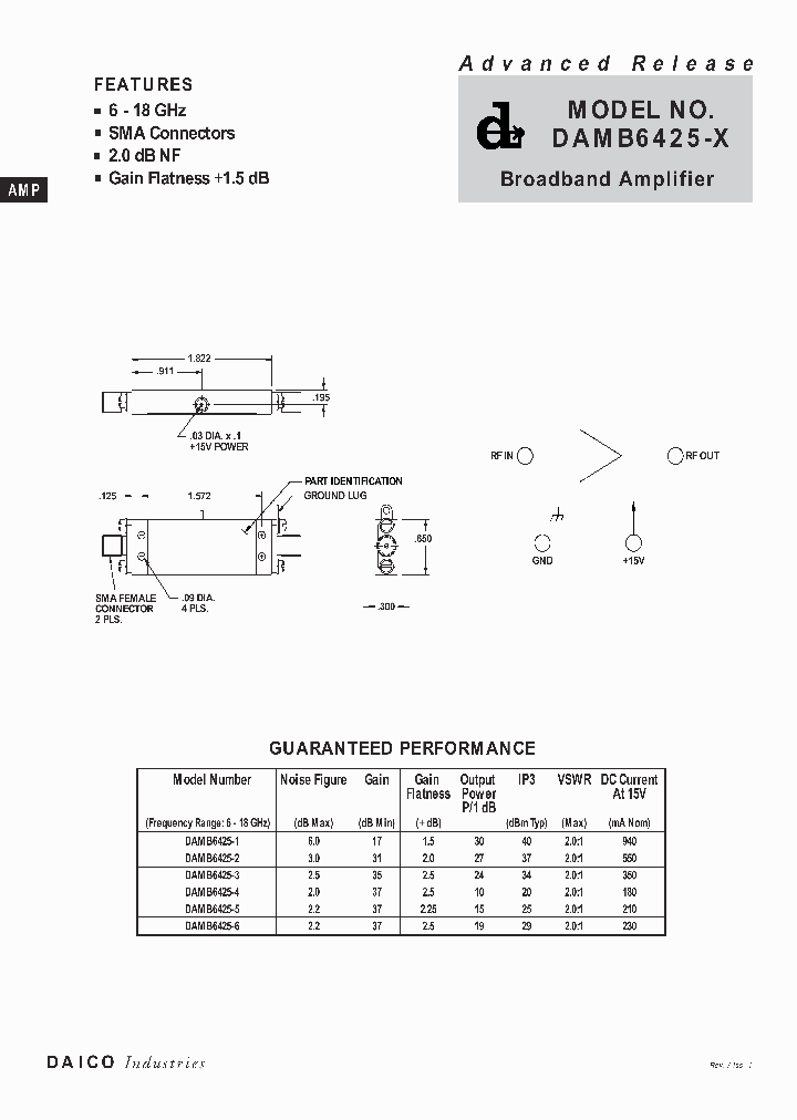 DAMB6425-X_682526.PDF Datasheet