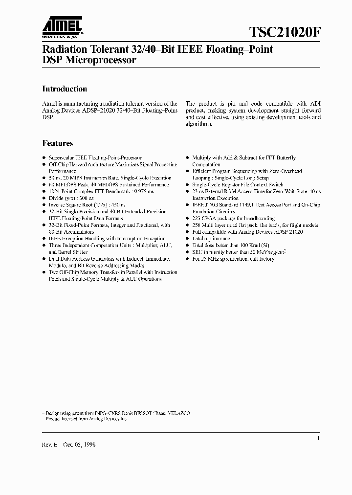 TSC21020F-20MA883_573781.PDF Datasheet