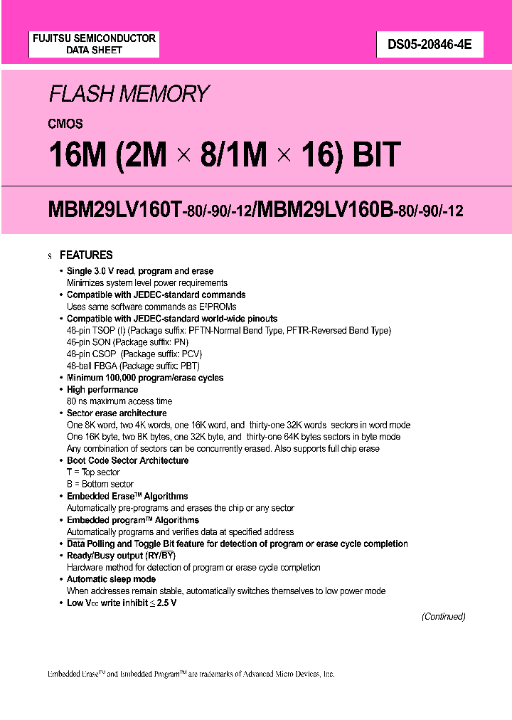 MBM29LV160B-12PCV_940975.PDF Datasheet
