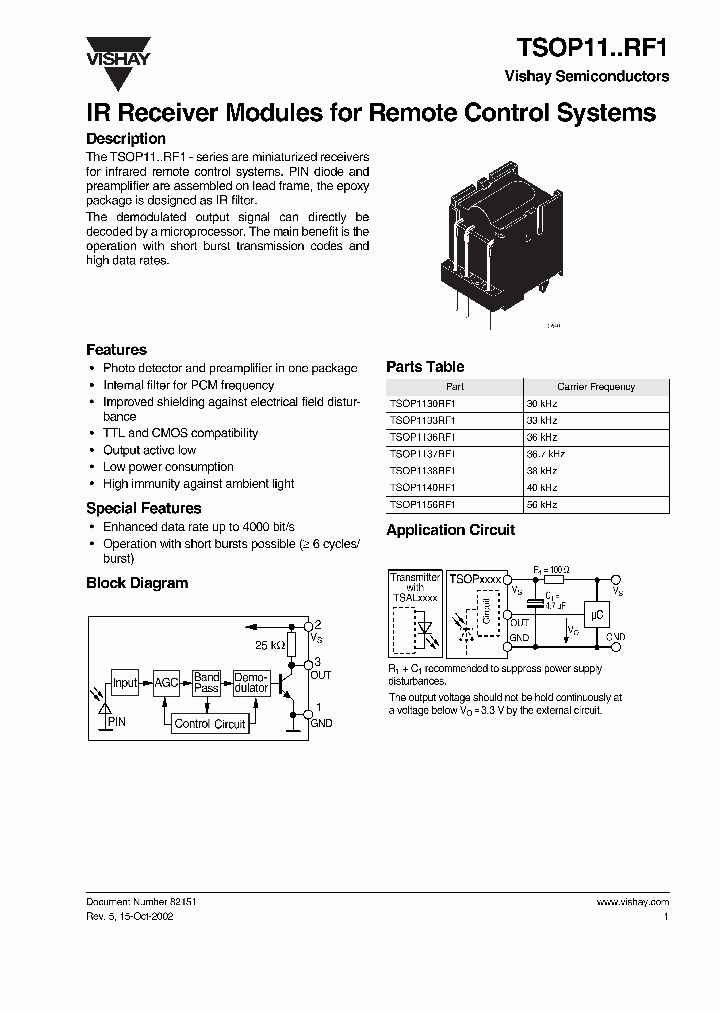 TSOP11RF1_695051.PDF Datasheet