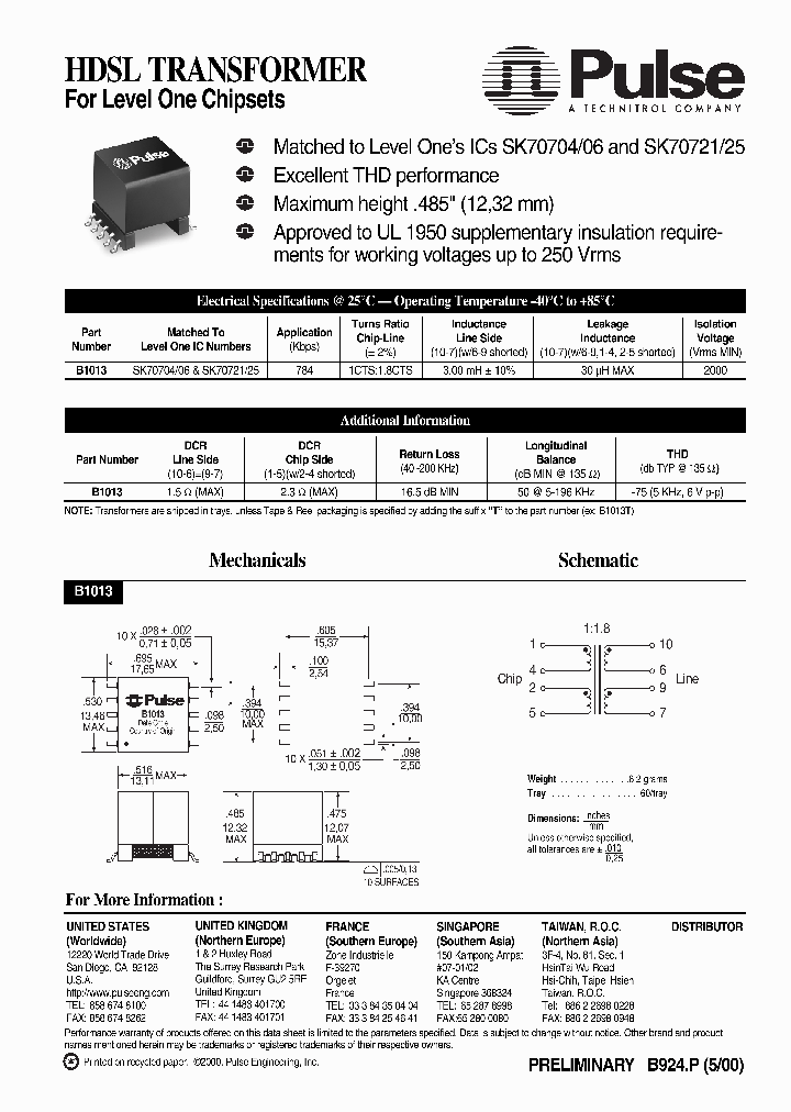 B1013_588533.PDF Datasheet