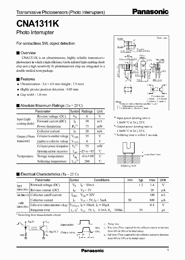 CNA1311K_714586.PDF Datasheet
