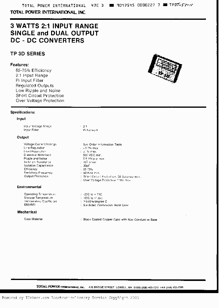 3D250-05S12_601599.PDF Datasheet