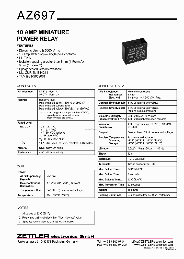 AZ697_561739.PDF Datasheet