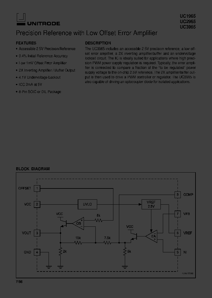 UC2965DP_619587.PDF Datasheet