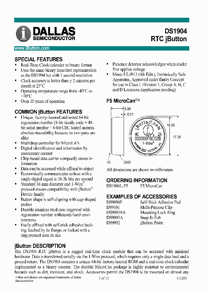 DS1904_736819.PDF Datasheet
