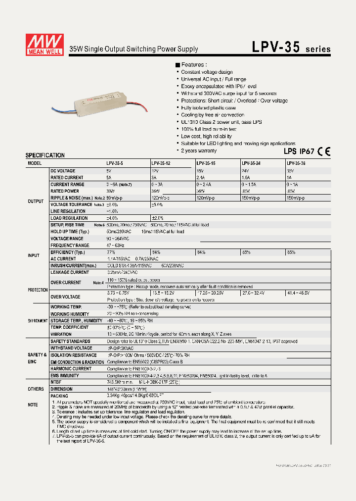 LPV-35-36_952933.PDF Datasheet