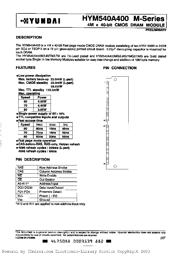 HYM540A400LM-80_628461.PDF Datasheet
