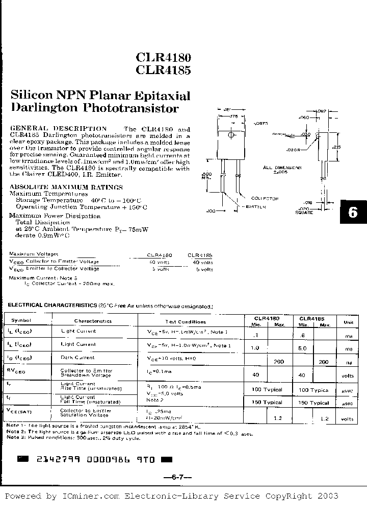 CLR4185_629748.PDF Datasheet