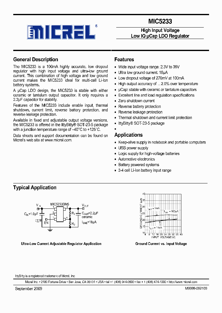 MIC5233-50YM5_959455.PDF Datasheet