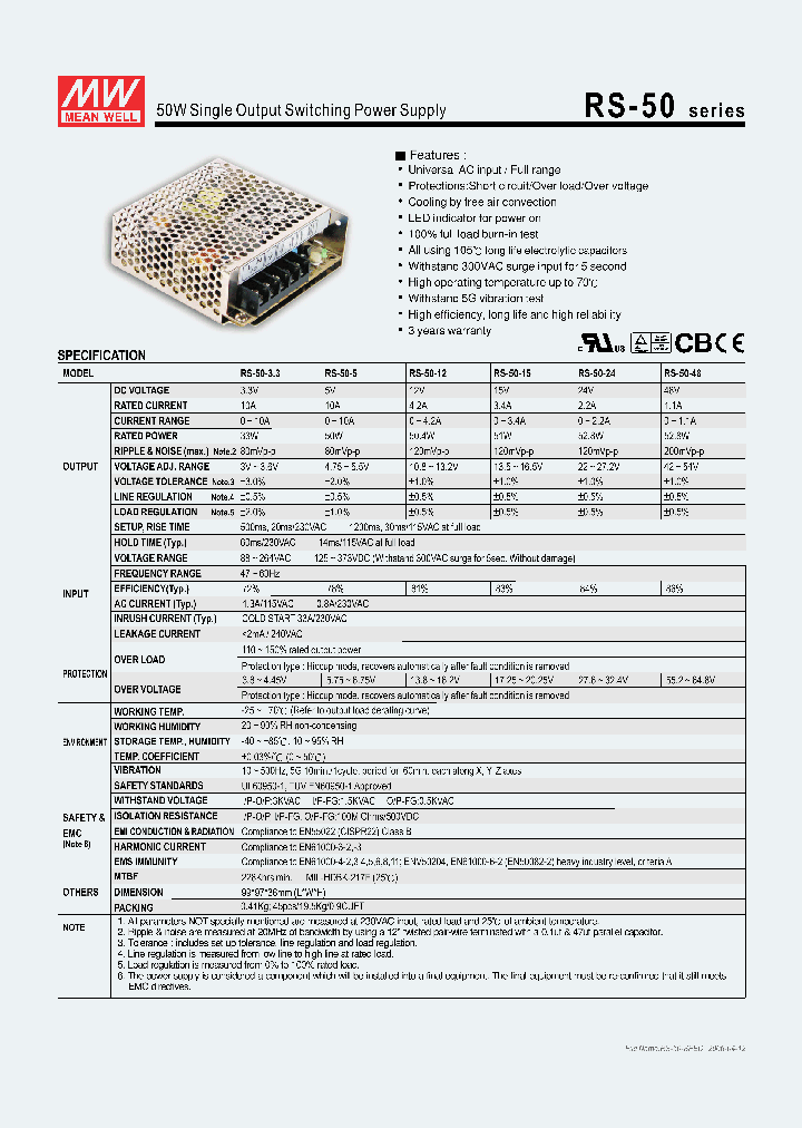 RS-50-33_959605.PDF Datasheet
