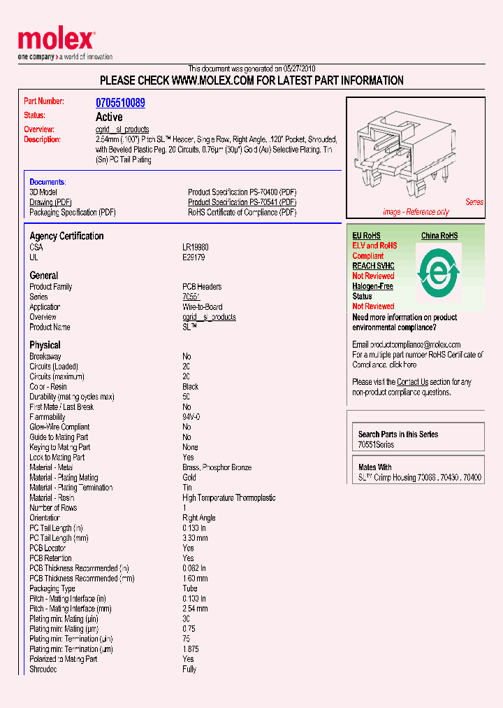 705-51-0089_960084.PDF Datasheet