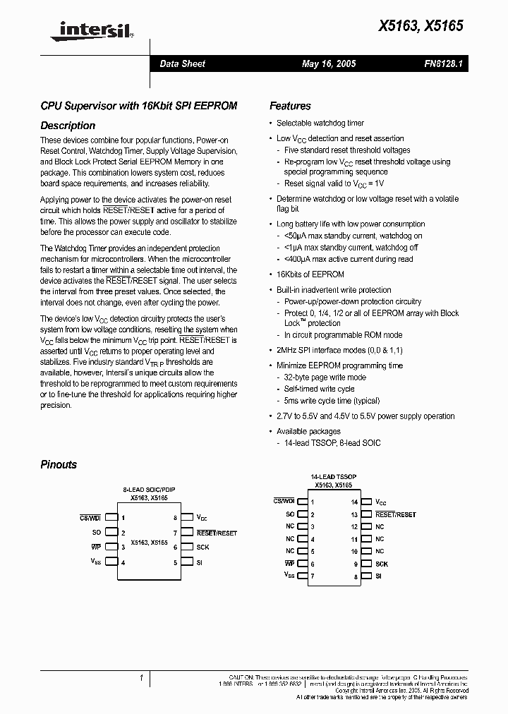 X5165PI_631416.PDF Datasheet